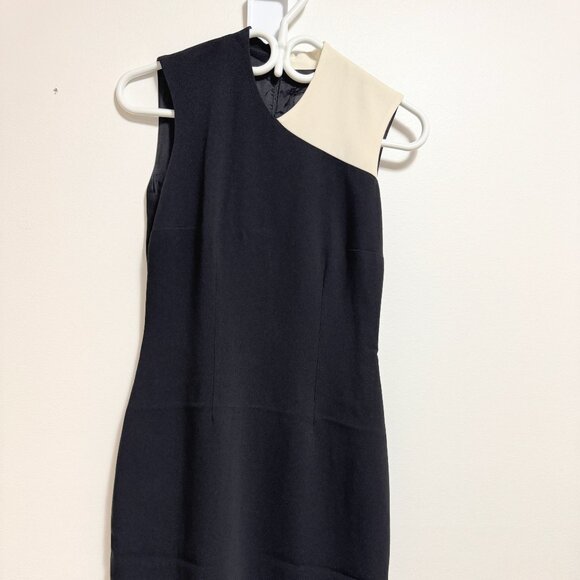 Black dress with white shoulder - Picture 1 of 5